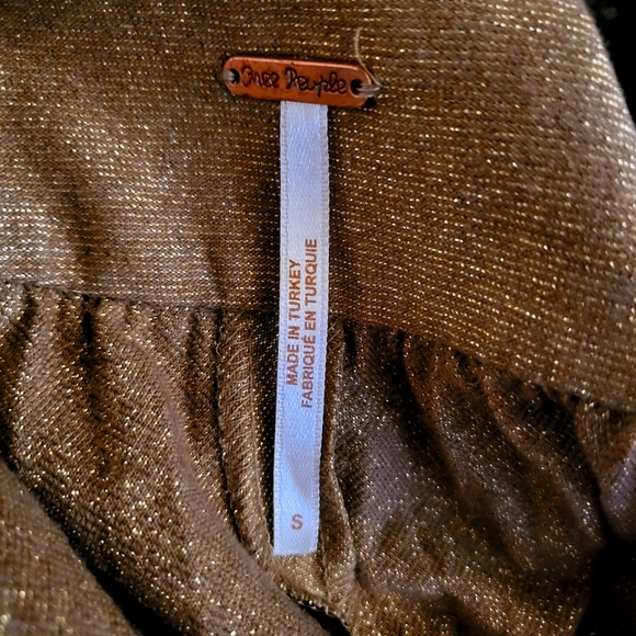 Free People Pleated Love Mini Dress Size S - Picture 2 of 3